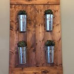 DIY Wooden Plant Wall Decor