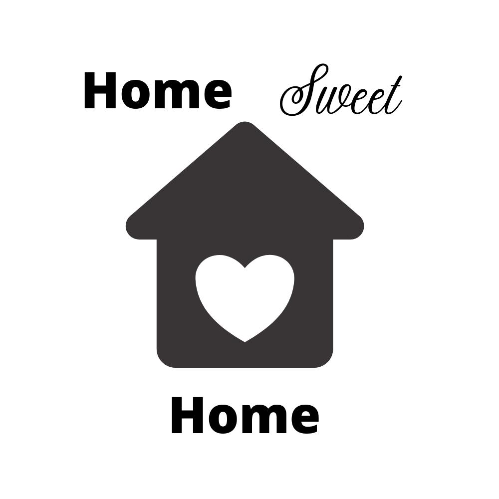 Home Sweet Heart Home SVG