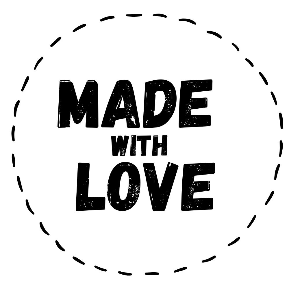 Made with Love SVG
