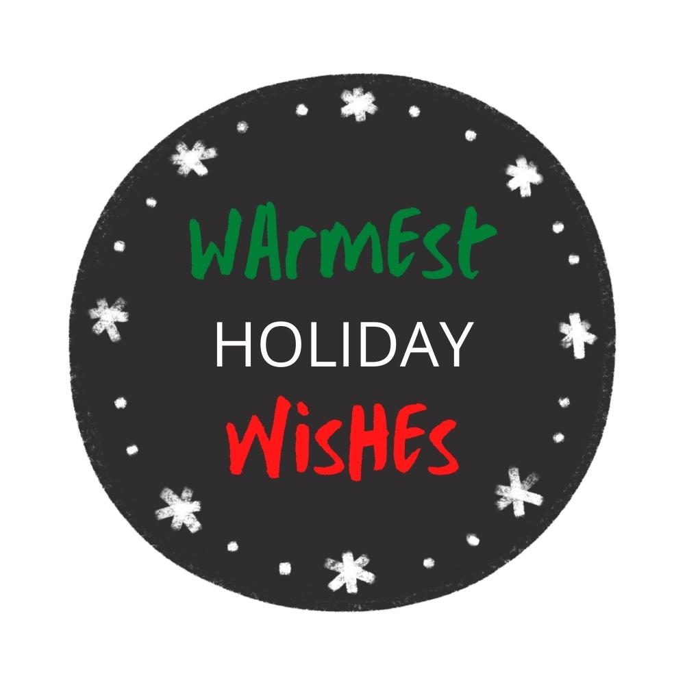 Warmest Holiday Wishes SVG