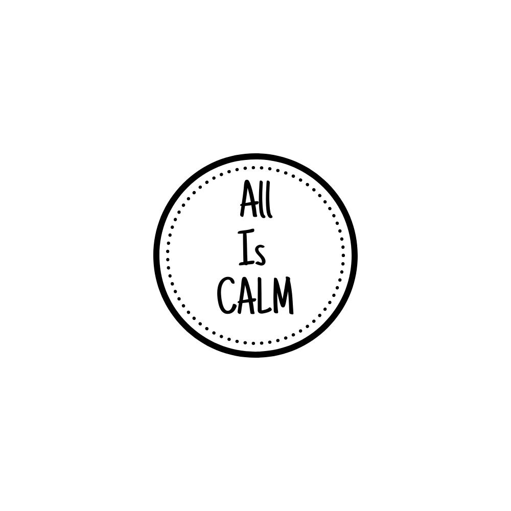 All is Calm SVG