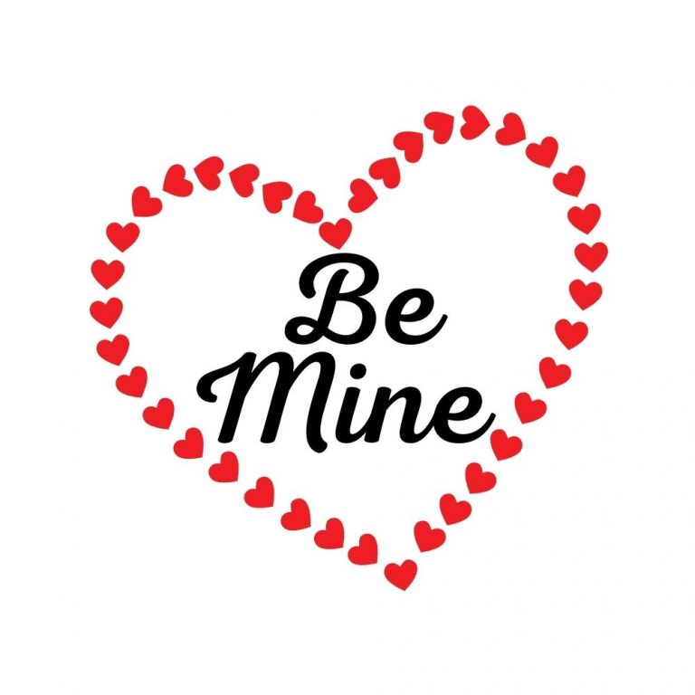 Be Mine Heart SVG | Crafty Doyles