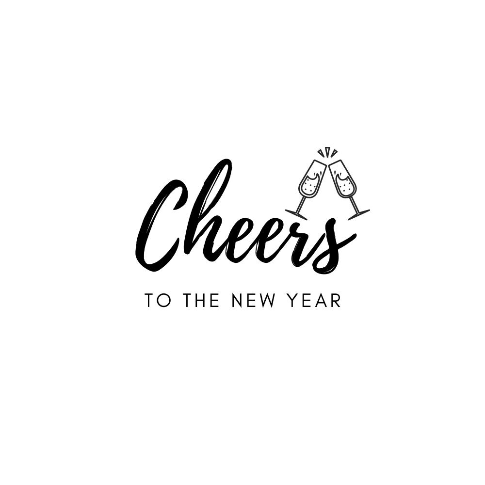 Cheers to the New Year SVG