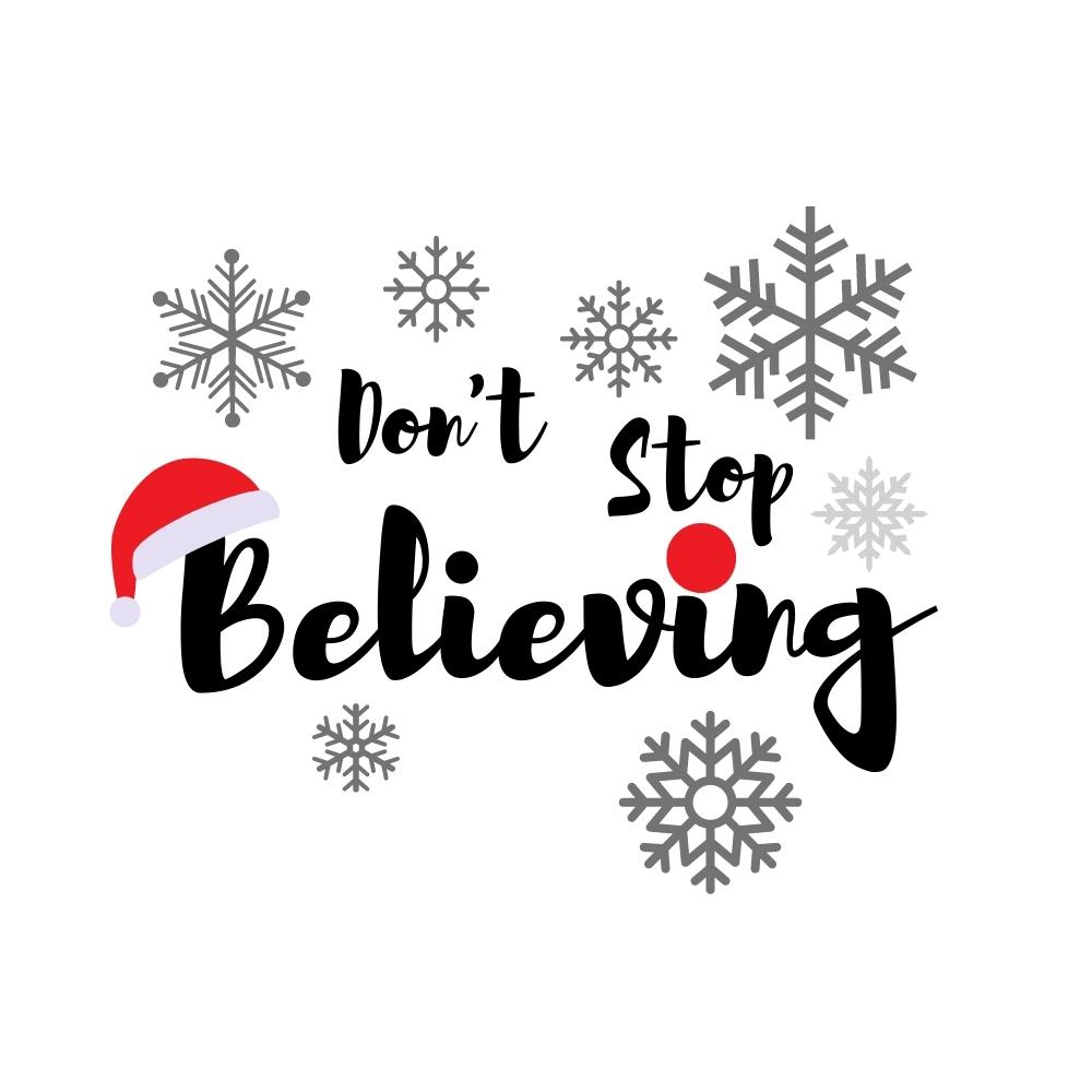 Don't Stop Believing SVG