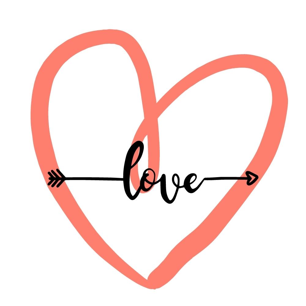 Love Heart Arrow SVG