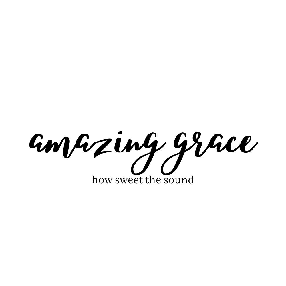 Amazing Grace SVG
