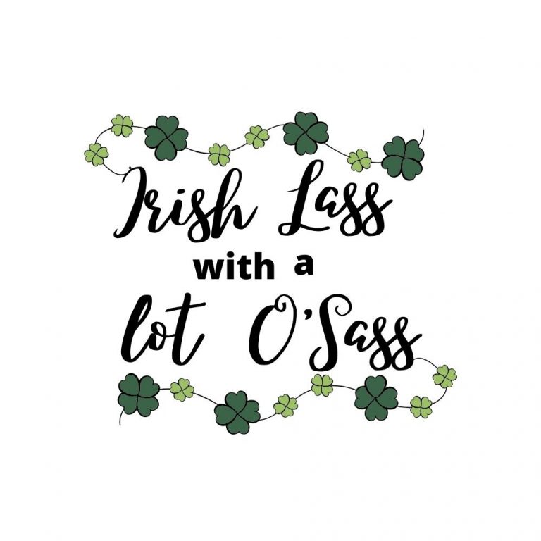 Irish Lass SVG | Crafty Doyles